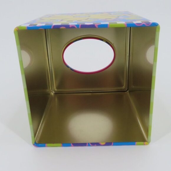 2 Grrrls Inc 2000 Metal Flower Floral Be The Girl You Wanna Be Tissue Box Cover - Picture 7 of 9